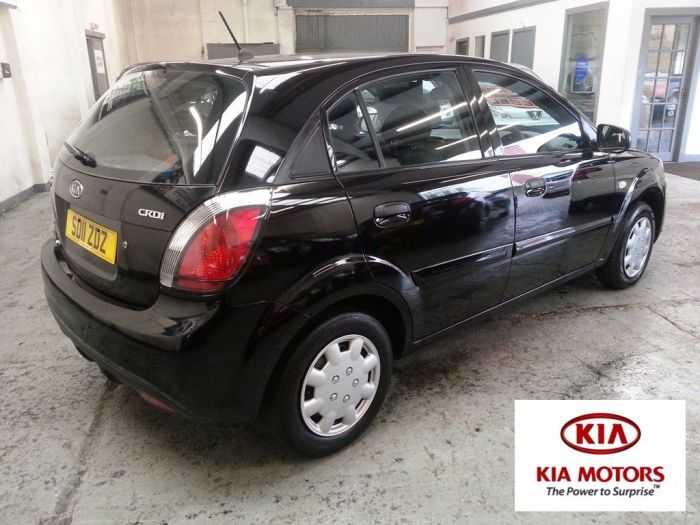 Kia Rio 1.5 CRDi 1 5 Door Hatchback**£30 ROAD TAX** Hatchback Diesel Black