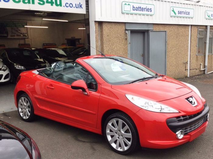 Peugeot 207 1.6 16V GT 2 door **Cabriolet**Low Mileage**Leather** Convertible Petrol Red