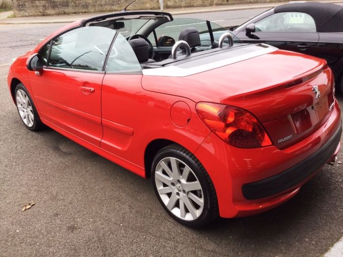 Peugeot 207 1.6 16V GT 2 door **Cabriolet**Low Mileage**Leather** Convertible Petrol Red