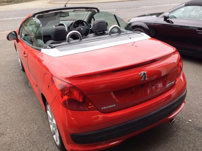 Peugeot 207 1.6 16V GT 2 door **Cabriolet**Low Mileage**Leather** Convertible Petrol Red