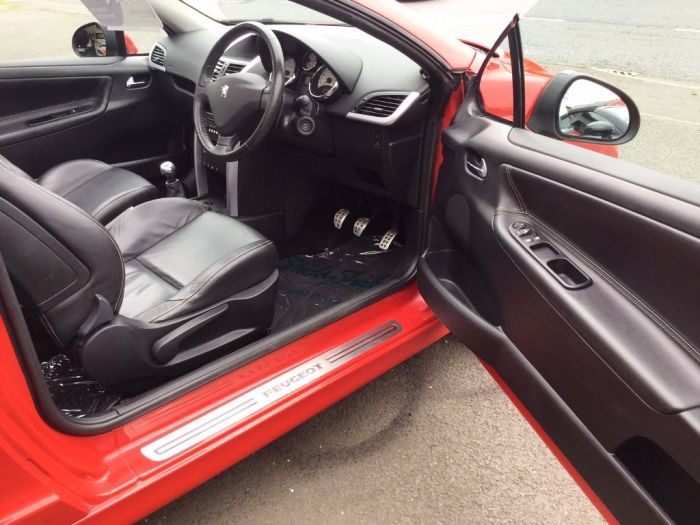 Peugeot 207 1.6 16V GT 2 door **Cabriolet**Low Mileage**Leather** Convertible Petrol Red