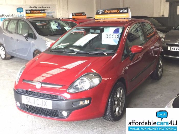 Fiat Punto Evo 1.4 GP 3 Dr Hatchback**Bluetooth**Alloys** Hatchback Petrol Red