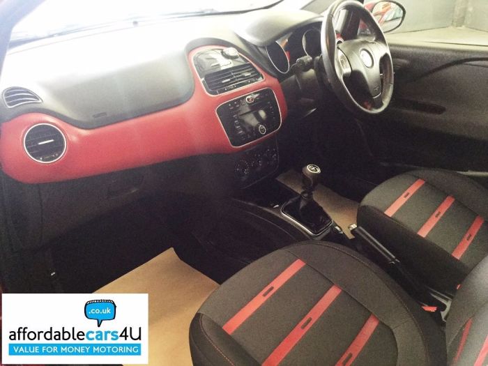 Fiat Punto Evo 1.4 GP 3 Dr Hatchback**Bluetooth**Alloys** Hatchback Petrol Red