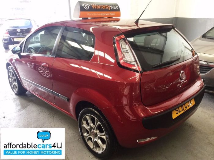 Fiat Punto Evo 1.4 GP 3 Dr Hatchback**Bluetooth**Alloys** Hatchback Petrol Red