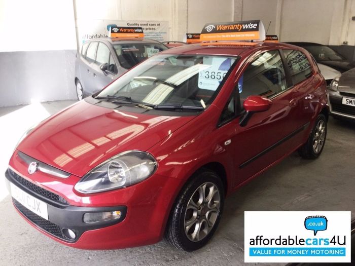 Fiat Punto Evo 1.4 GP 3 Dr Hatchback**Bluetooth**Alloys** Hatchback Petrol Red