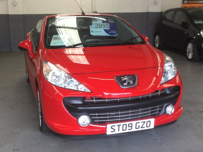 Peugeot 207 1.6 16V GT 2 door **Cabriolet**Low Mileage**Leather** Convertible Petrol Red