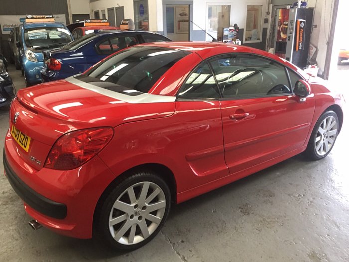 Peugeot 207 1.6 16V GT 2 door **Cabriolet**Low Mileage**Leather** Convertible Petrol Red