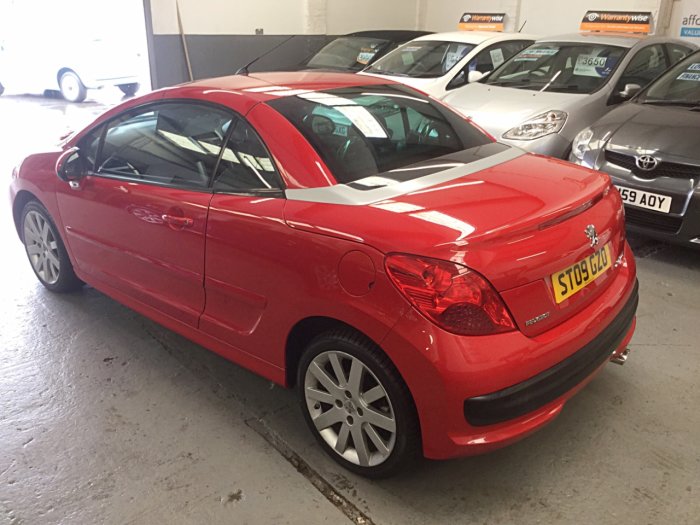 Peugeot 207 1.6 16V GT 2 door **Cabriolet**Low Mileage**Leather** Convertible Petrol Red